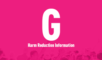 G harm reduction poster